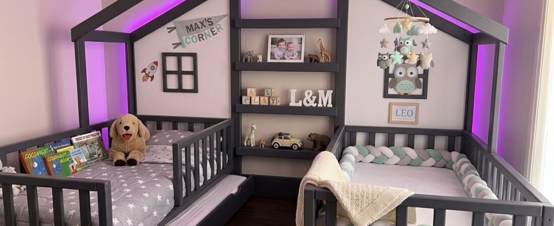 Shared Nursery and Kids Room Ideas: Beautiful, Practical Spaces for Siblings
