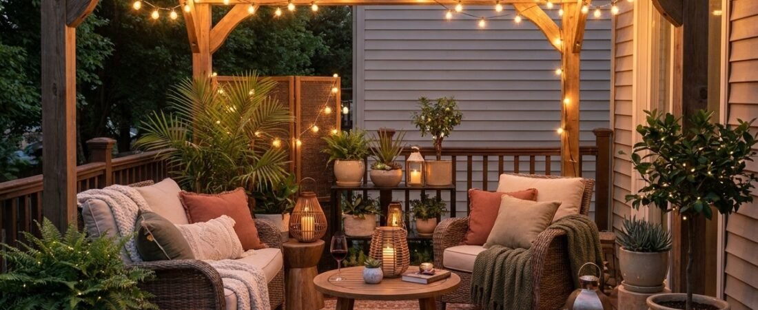 Small Patio Decor Ideas Under $100